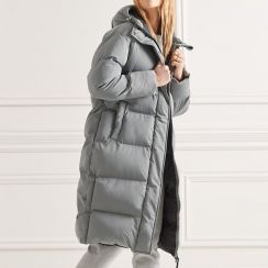 Long Hoods Windbreaker Duck Down Jacket