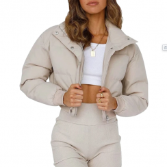 4 pcs Short Long-Sleeved Cotton Jacket