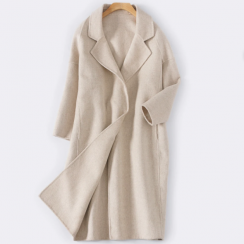 1 pcs Wool Coat Women Ladies Overcoat Trench Coat