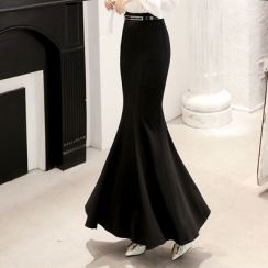 8 pcs Vintage Long Mermaid Elegant Trumpet Skirts